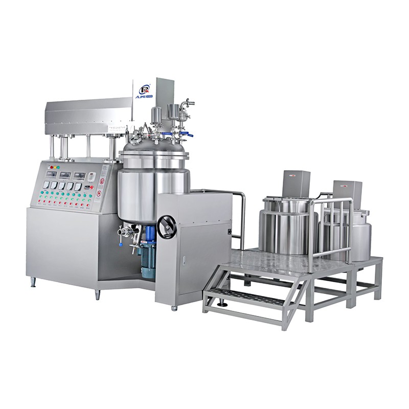 Apatinis homogenizatorius vakuuminis emulsinis maišytuvas